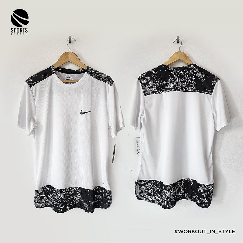 Nike Mo2 White/BK Camo Shirt